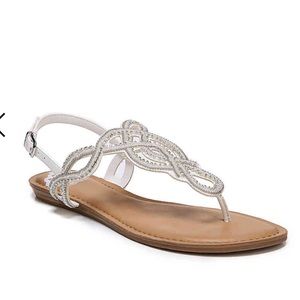 Fergalicious Beaded Sandals, size 10